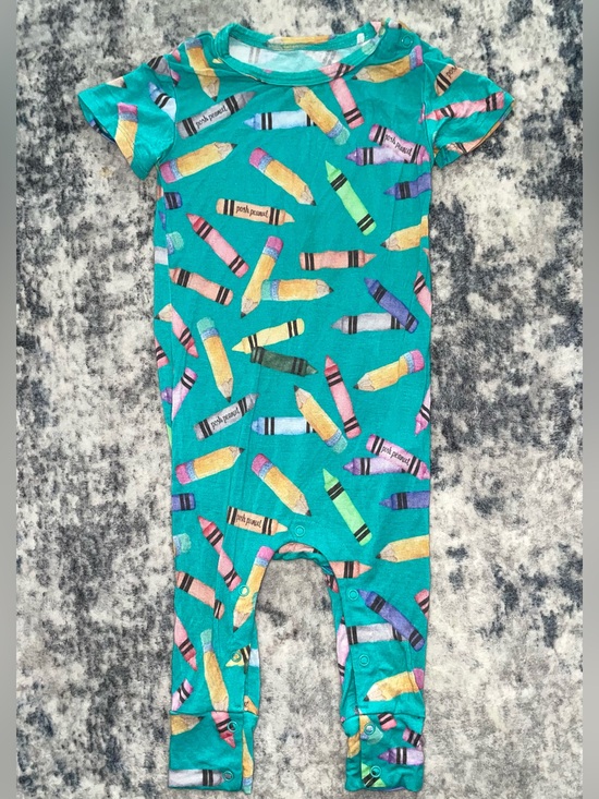 Posh Peanut Other - Posh Peanut crayons and pencils bamboo jumpsuit size 18-24 months